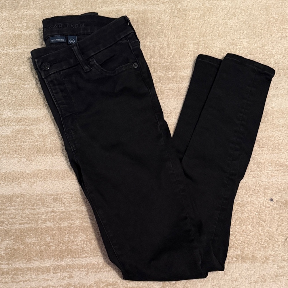 American Eagle Outfitters Women's Black Skinny Jeans